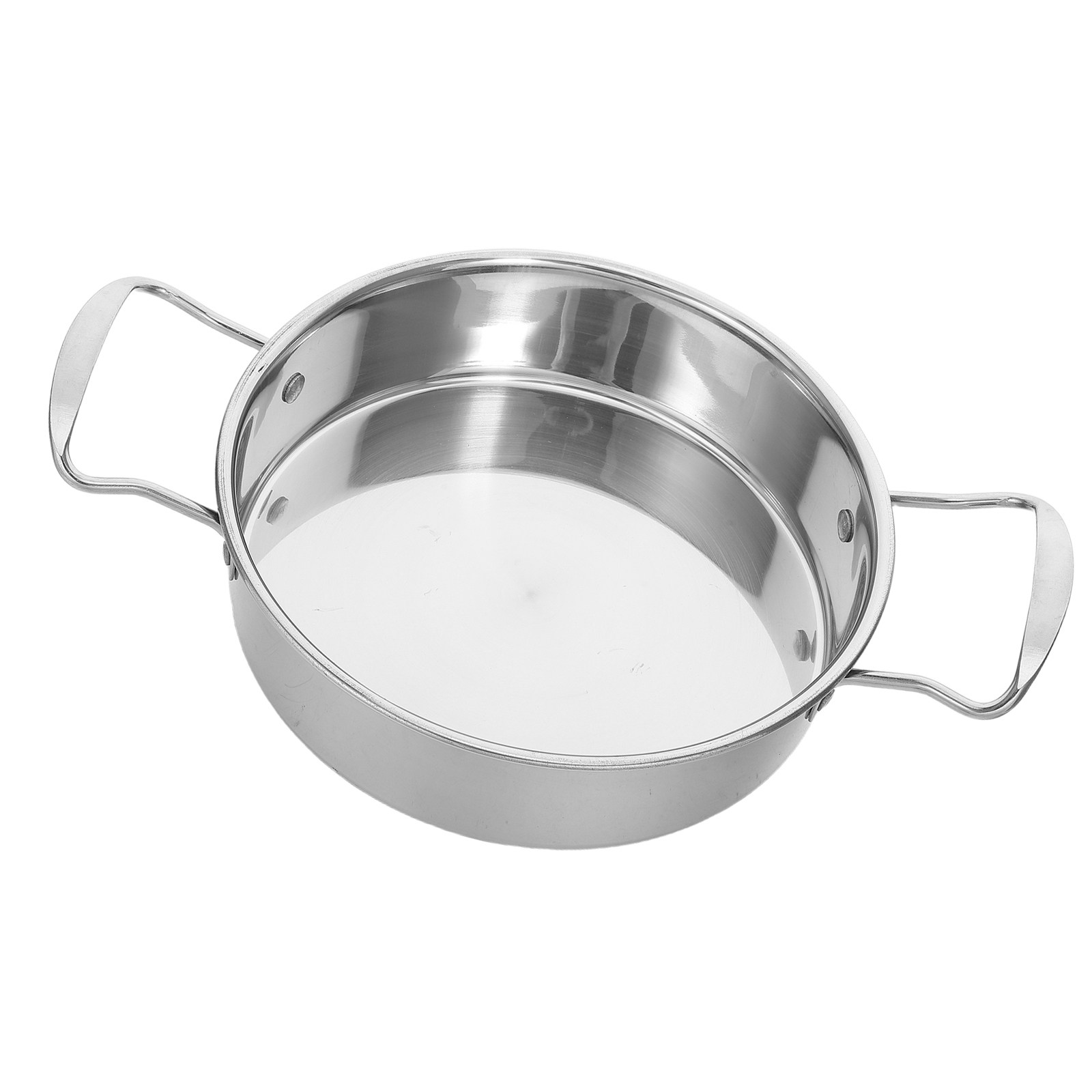 Home Cooking Meal - Wajan Paella Stainless Steel 7,5 Inci