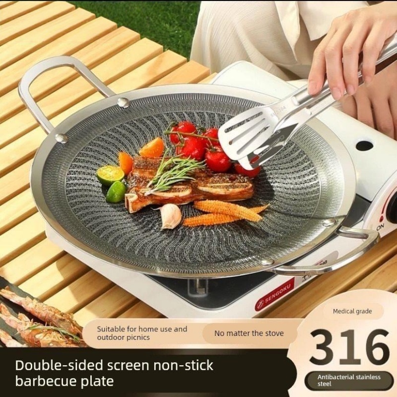 Home Cooking Gas - Panci Panggangan BBQ Multifungsi Baja Tahan