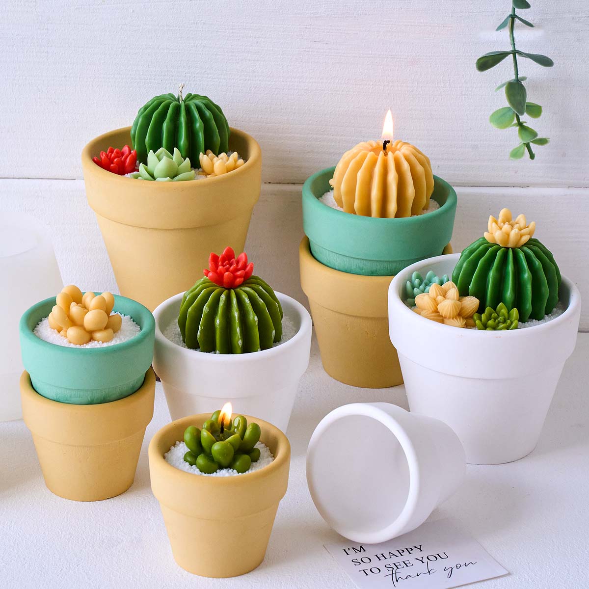 Tagine Clay Pot - Cetakan Silikon 3D Nordic Candle Jar