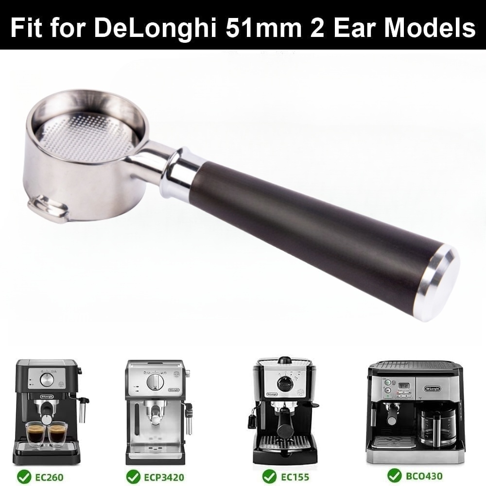 Delonghi Espresso Ecp3420 - Filter Portabel Tanpa Dasar 51MM Dua