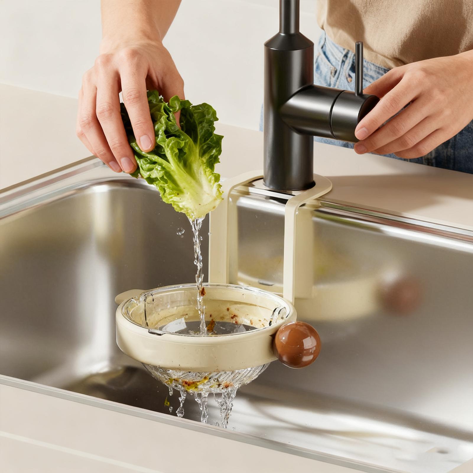 Home Cooking Meal - Saringan Pembuangan Air Wastafel Dapur Otomatis,