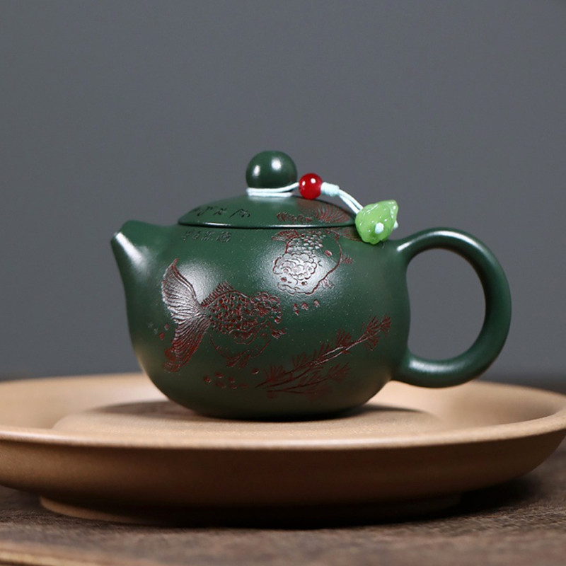 Tagine Clay Pot - Teko Tanah Liat Ungu Yixing Tiongkok