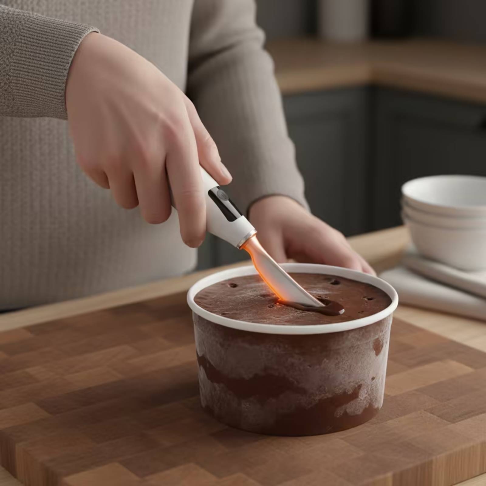 Alat Pengambil Es Krim Elektri - Home Cooking Kitchen ulasan dan harga