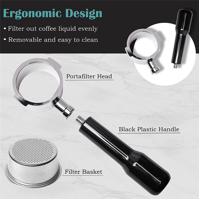 ABHU 51Mm Portafilter Tanpa Da - Delonghi Espresso Ecp3420 ulasan dan harga