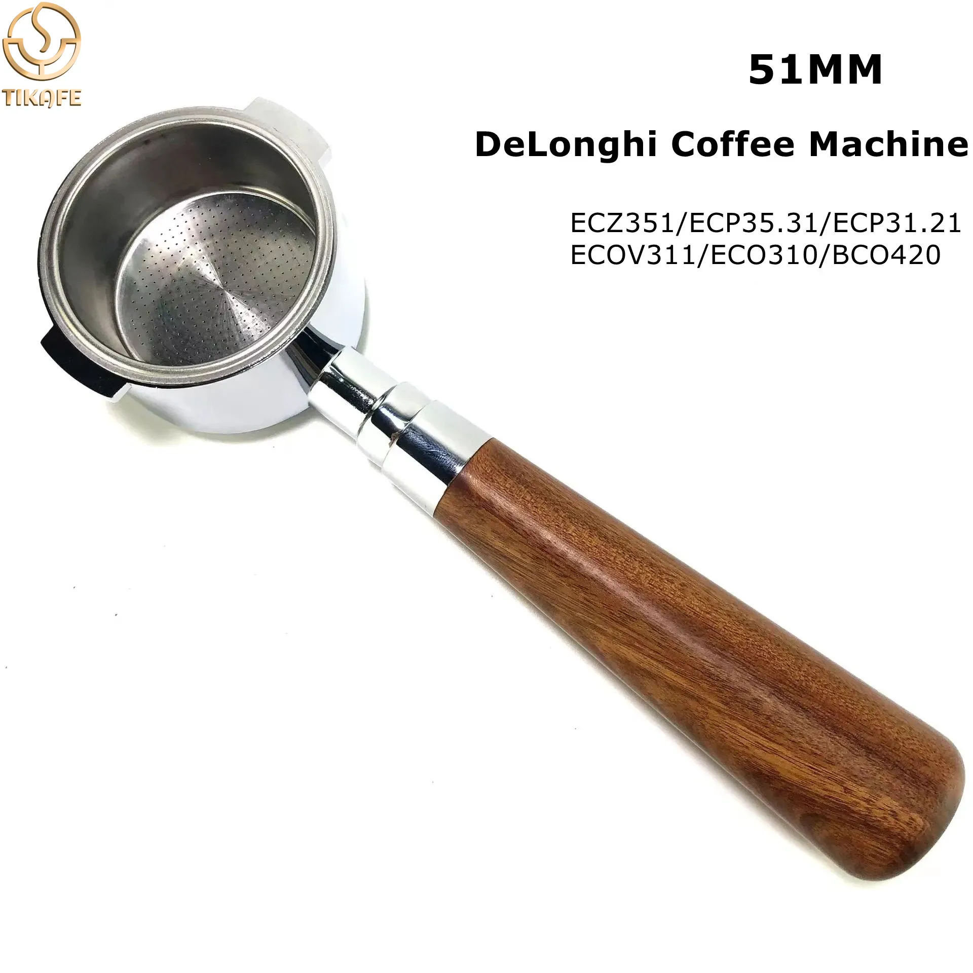 Portafilter Tanpa Dasar 51mm,  - Delonghi Espresso Ecp3420 ulasan dan harga