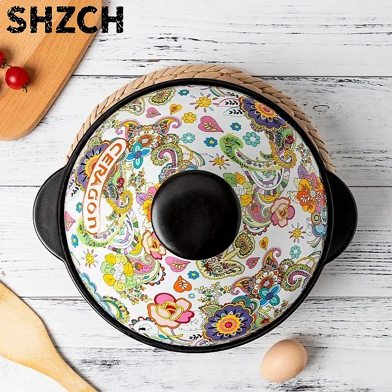 Panci Tagine Keramik 2L, Panci - Tagine Clay Pot ulasan dan harga
