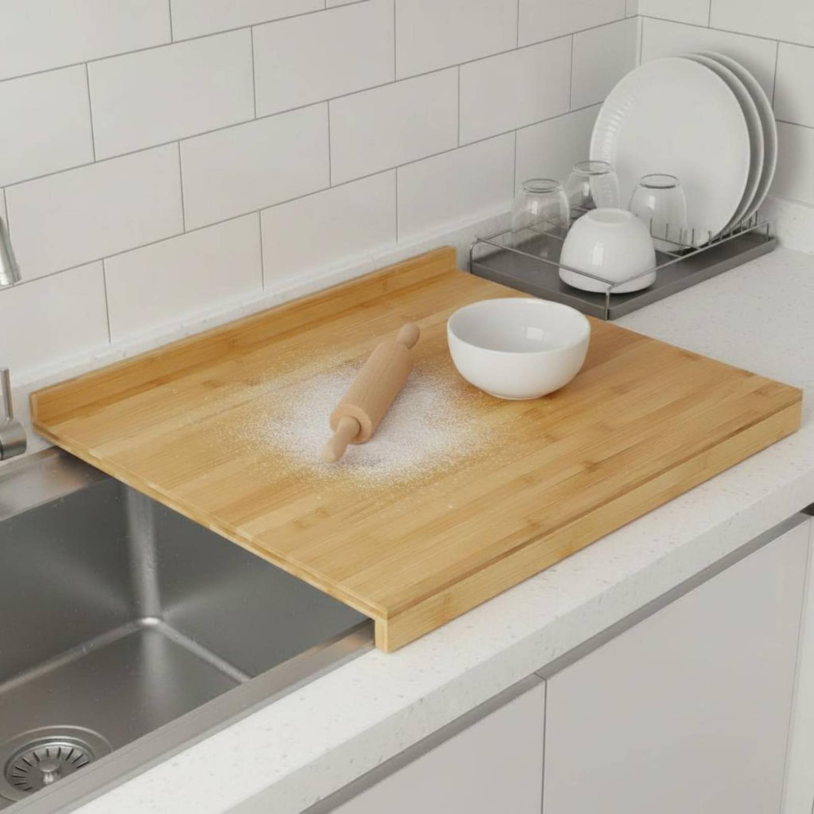 Papan Pemotong di Atas Wastafe - Home Cooking Kitchen ulasan dan harga