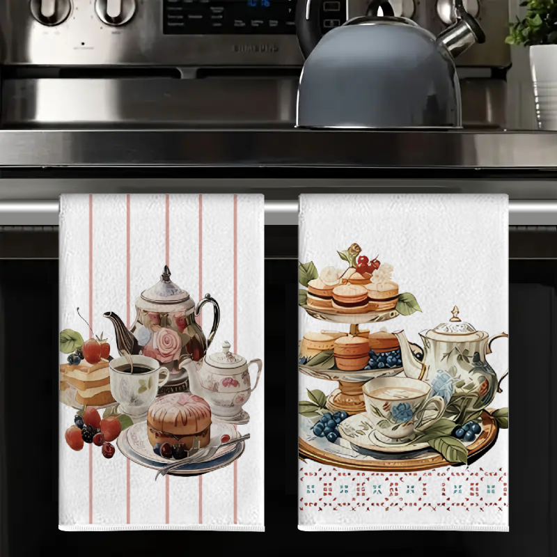 2 Buah, Handuk Dapur Kue Desse - Home Cooking Is The Best ulasan dan harga