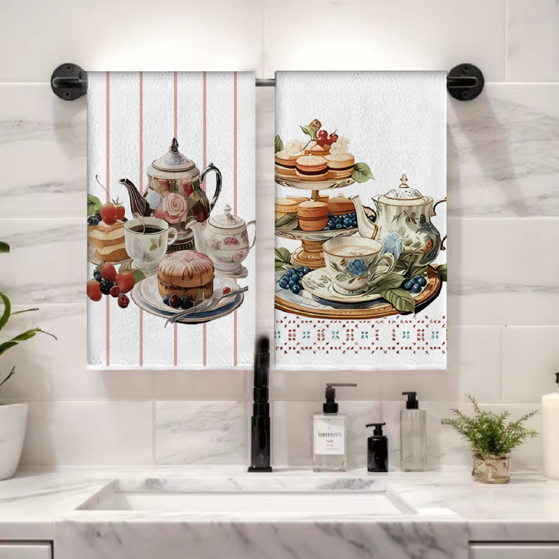 2 Buah, Handuk Dapur Kue Desse - Home Cooking Is The Best ulasan dan harga