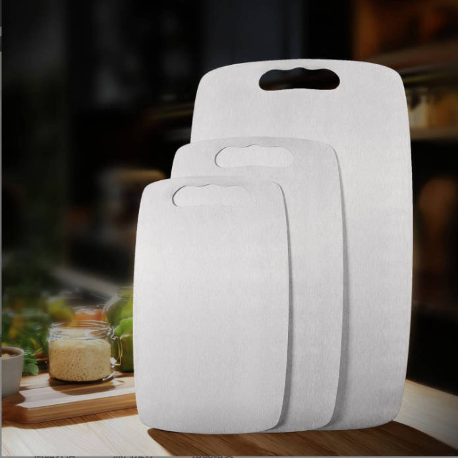 Papan Pemotong Stainless Steel - Home Cooking Kitchen ulasan dan harga