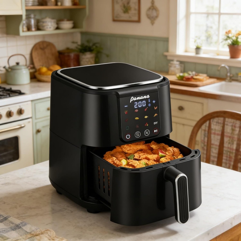 Oven Airfryer Bebas Minyak 6Qt - Home Cooking Meal ulasan dan harga