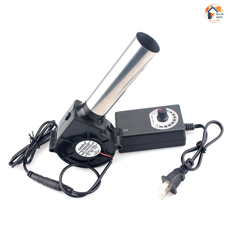 Kipas BBQ 220V Mesin Penghembu - Uk Home Cooking ulasan dan harga