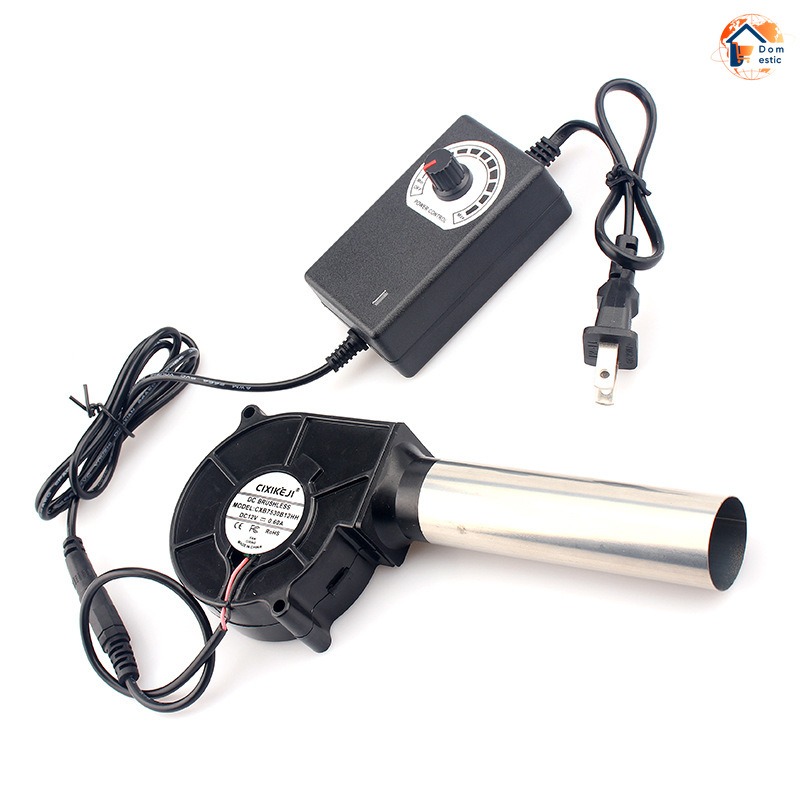 Kipas BBQ 220V Mesin Penghembu - Uk Home Cooking ulasan dan harga