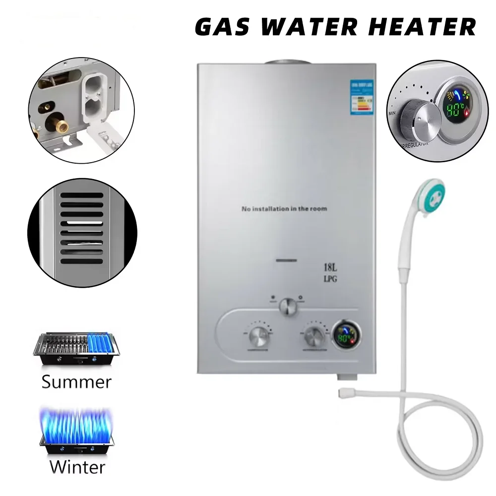 Pemanas Air Instan Portabel SI - Home Cooking Gas ulasan dan harga